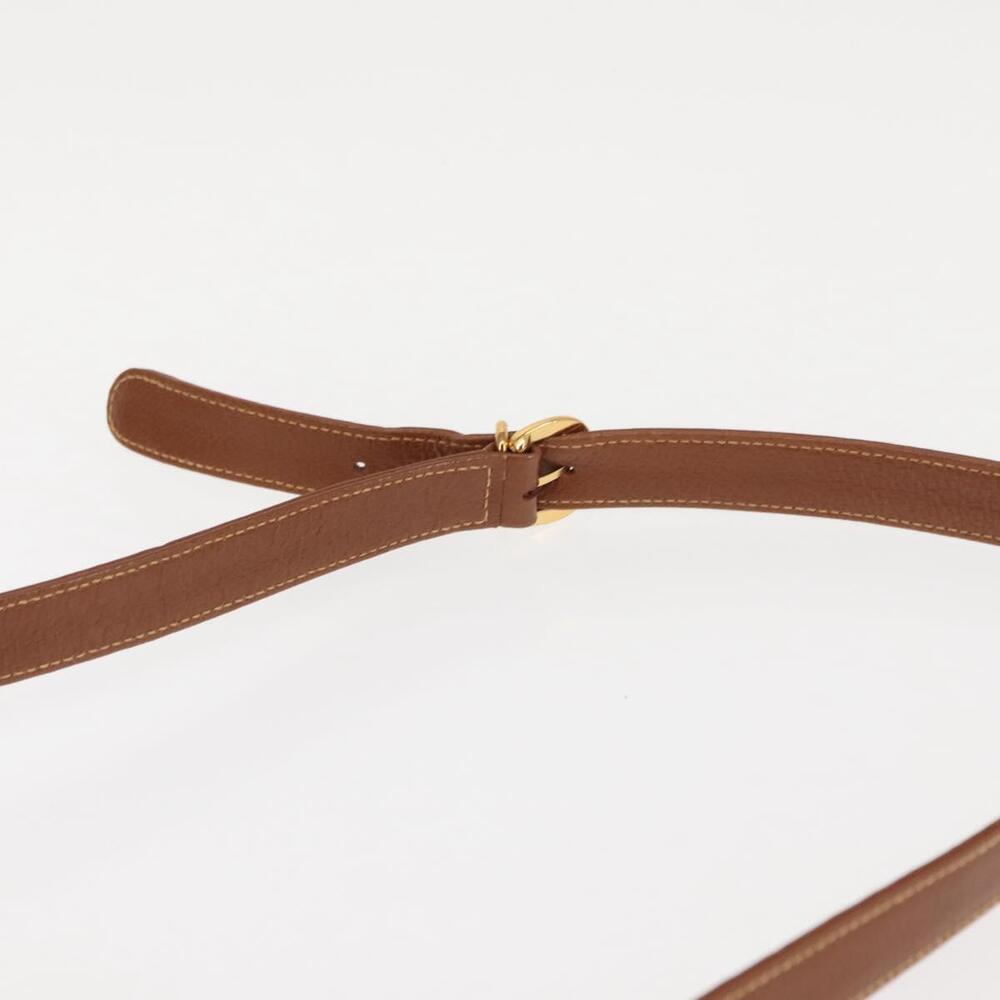 GUCCI Shoulder Bag Leather Brown Auth ep10968 - Picture 14 of 16